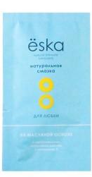 Съедобное масло-любрикант Eska с кокосовым маслом и витамином E, пробник 5 мл, арт. 12.384