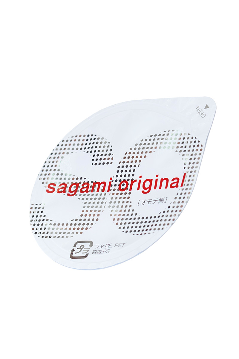 Презервативы Sagami "Original 0.02", ультратонкие, полиуретановые, 6 шт, арт. 11.142