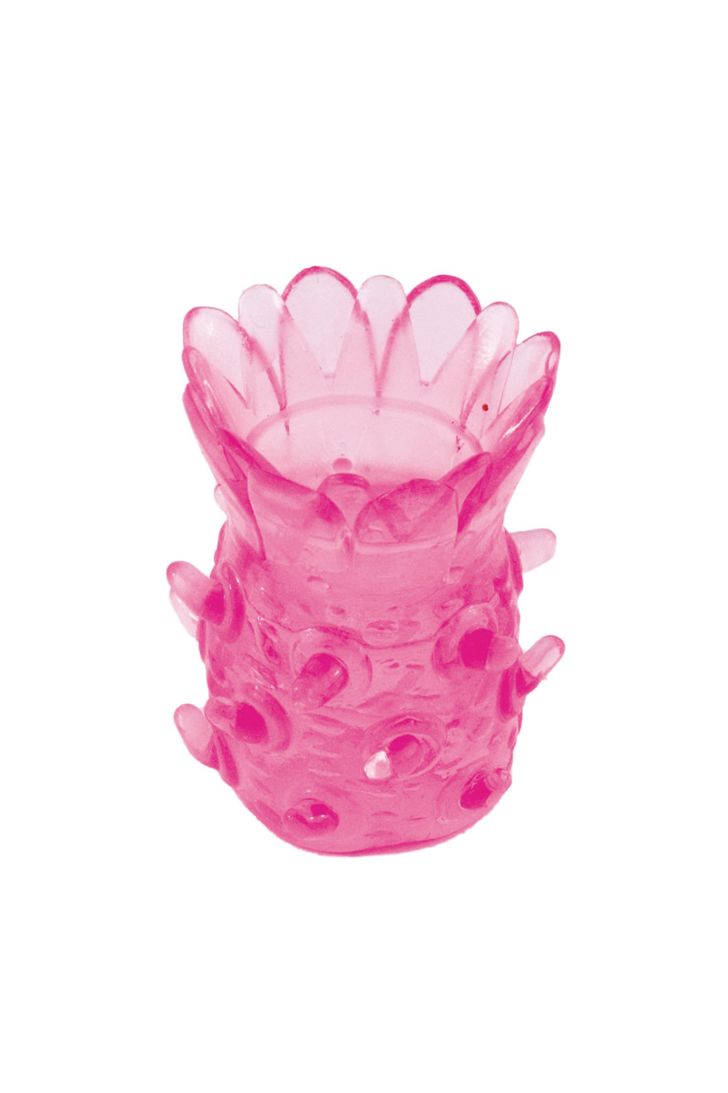 Насадка на пенис Toyfa, с усиками, розовая, арт. 27.516