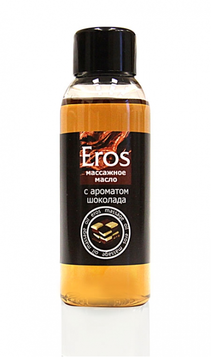 Массажное масло "Eros Tasty" с ароматом шоколада, 50 мл, арт. 14.07