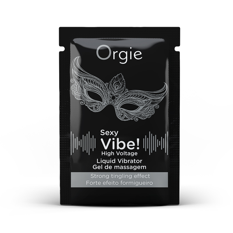 Жидкий вибратор Orgie "Sexy vibe high voltage" с усил-м эффектом вибр-и, пробник 2 мл, арт. 12.587