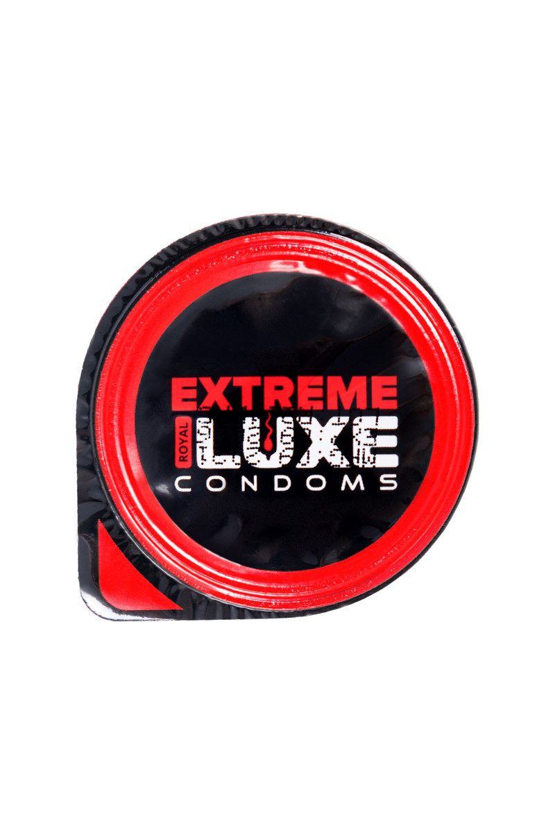 Презервативы Luxe Crystal Extreme "Ночная лихорадка", с ароматом персика, 1 шт, арт. 11.278