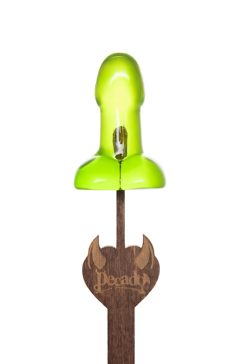 Леденец Pecado "Мини пенис", на бамбуковой палочке, цвет ассорти, 15 гр, 1 шт, арт. 70.112