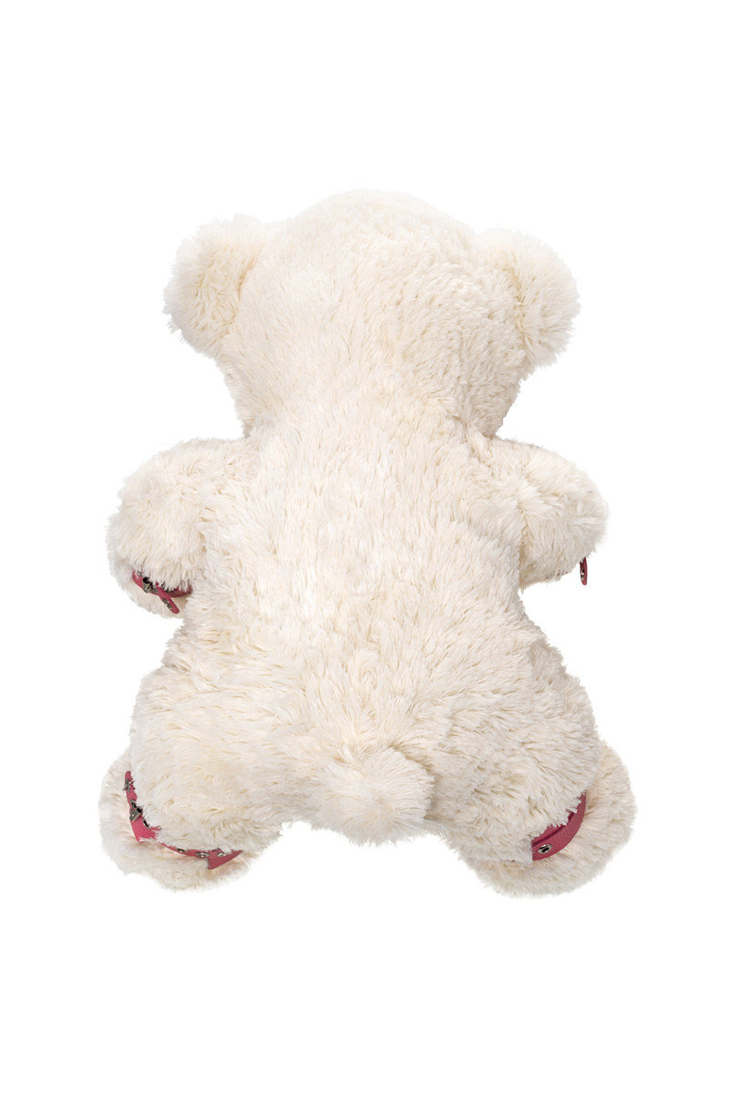 Бондажный набор Pecado "Белый мишка" (плюшевый медведь, розовые наручники и оковы), арт. 68.07