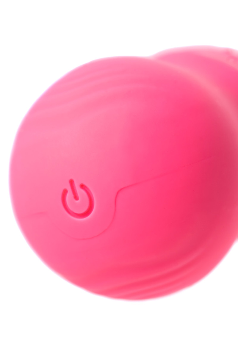 Стимулятор клитора PPP "Curu-curu", щёточка с вращением, розовый, арт. 23.261
