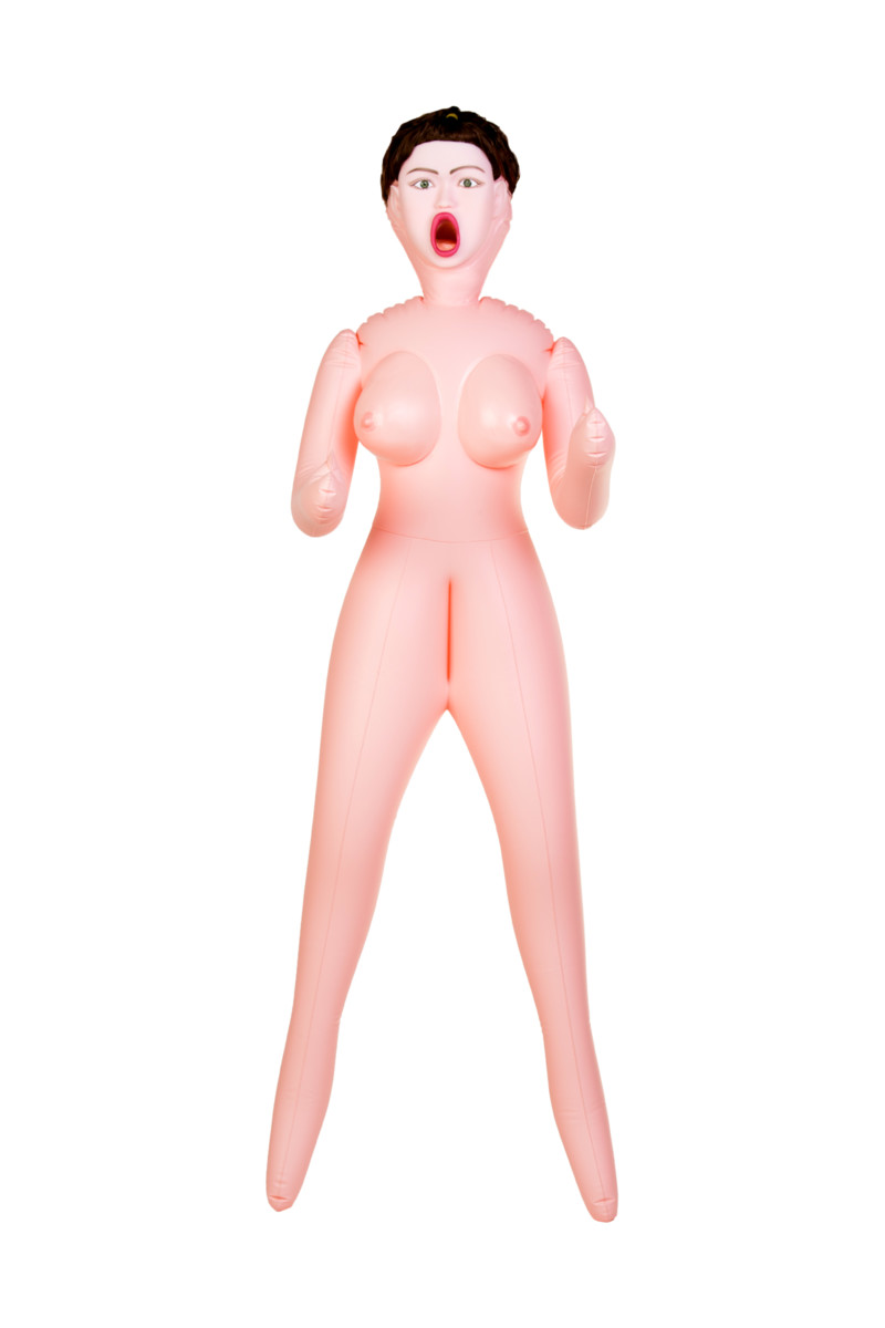 Кукла надувная Dolls X "Passion" с реалистичной головой, насос в комплекте, арт. 26.66