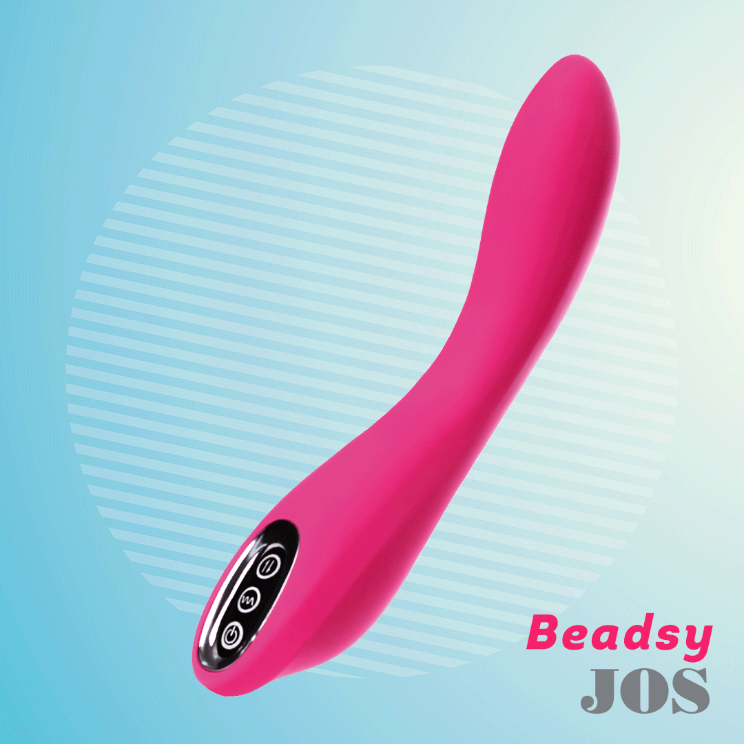 Вибратор JOS "Beadsy" со стимулирующим шариком, розовый, арт. 25.650