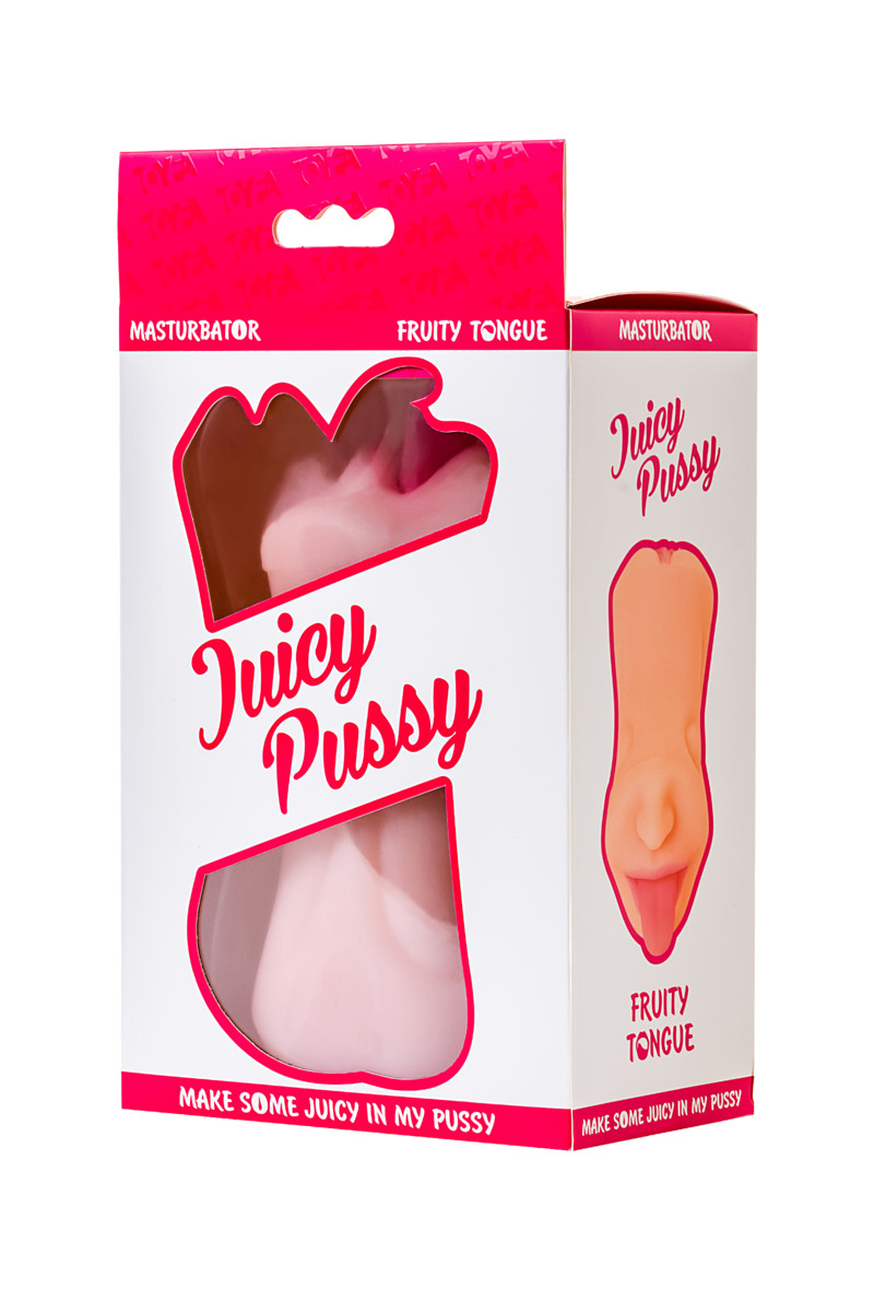Мастурбатор двусторонний Juicy Pussy "Сочный язычок", арт. 22.151